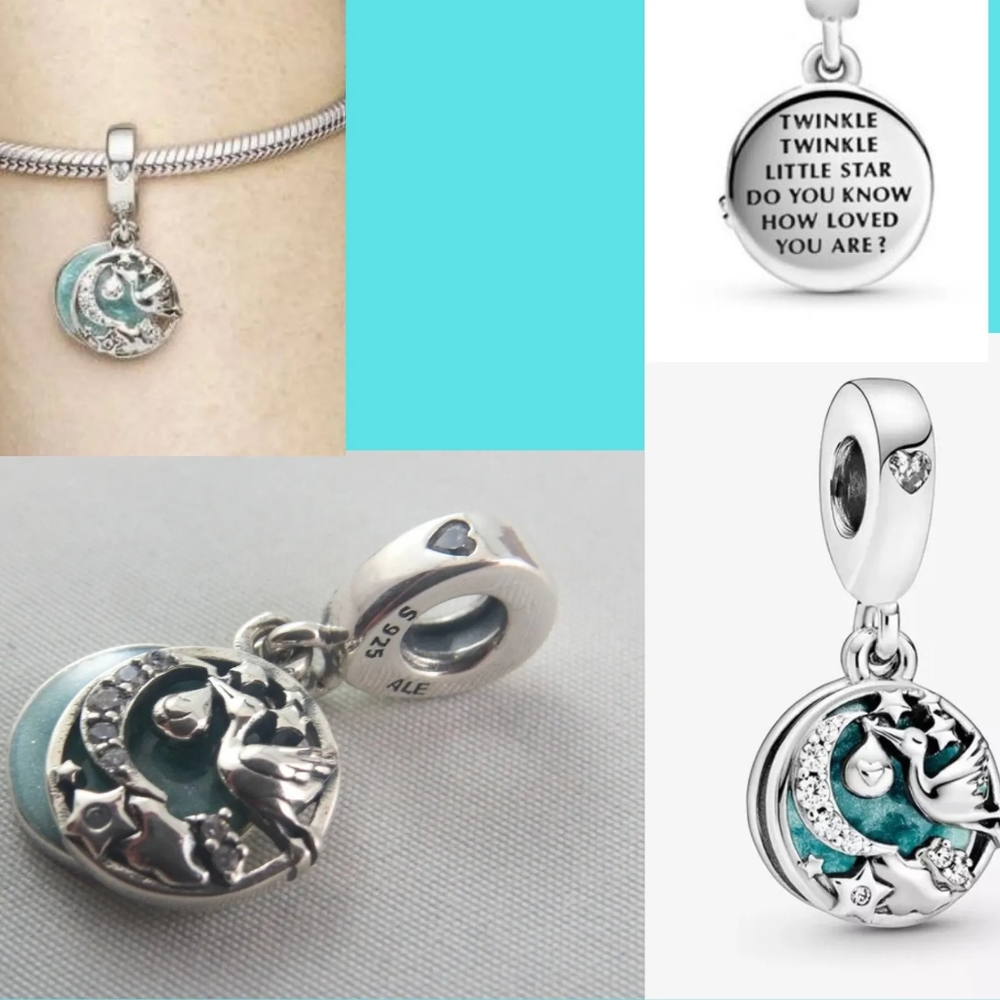 Stork charm